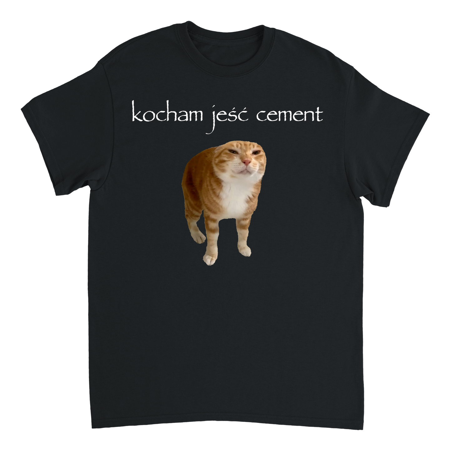 Kocham jeść cement T-shirt