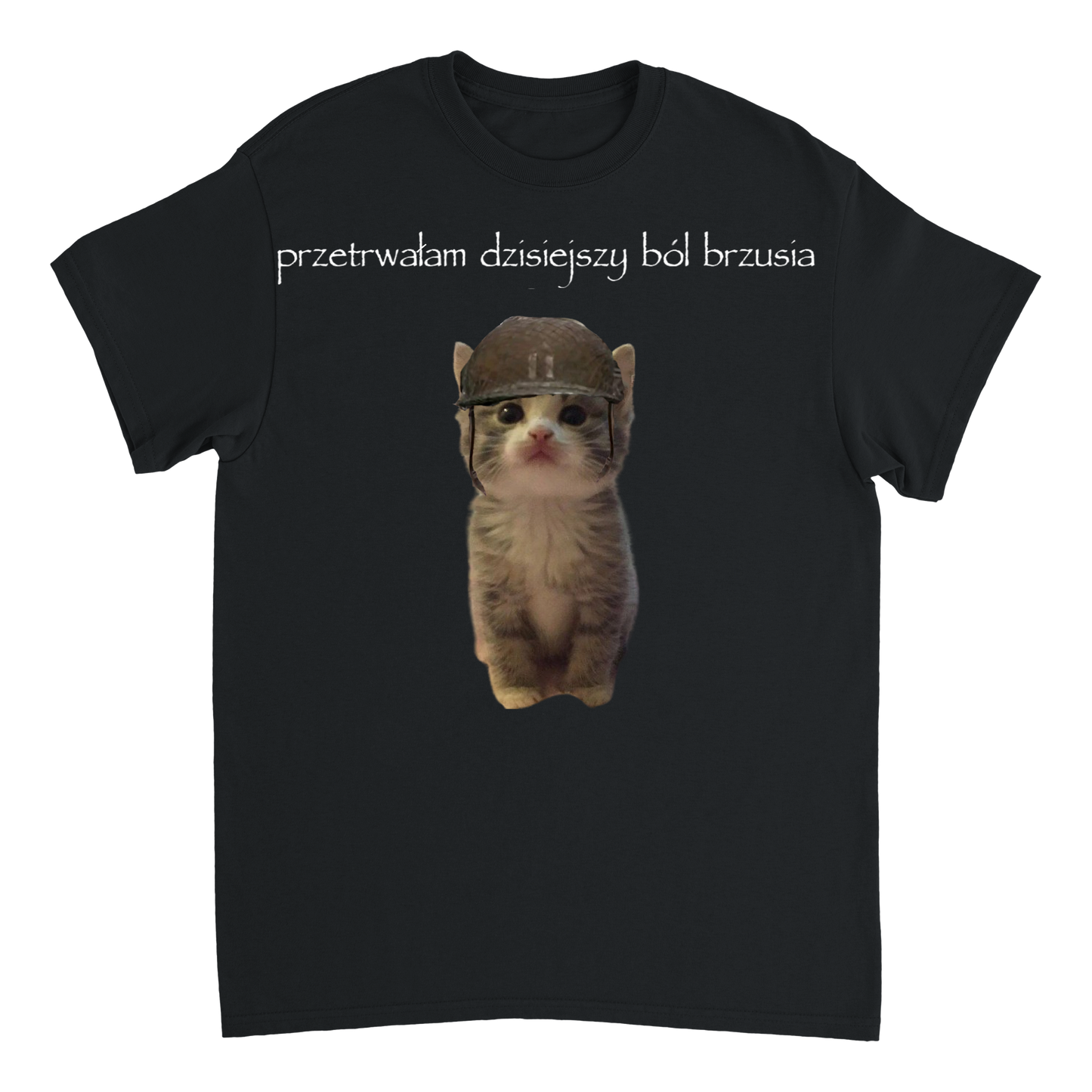 przetrwałam dzisiejszy ból brzusia T-Shirt