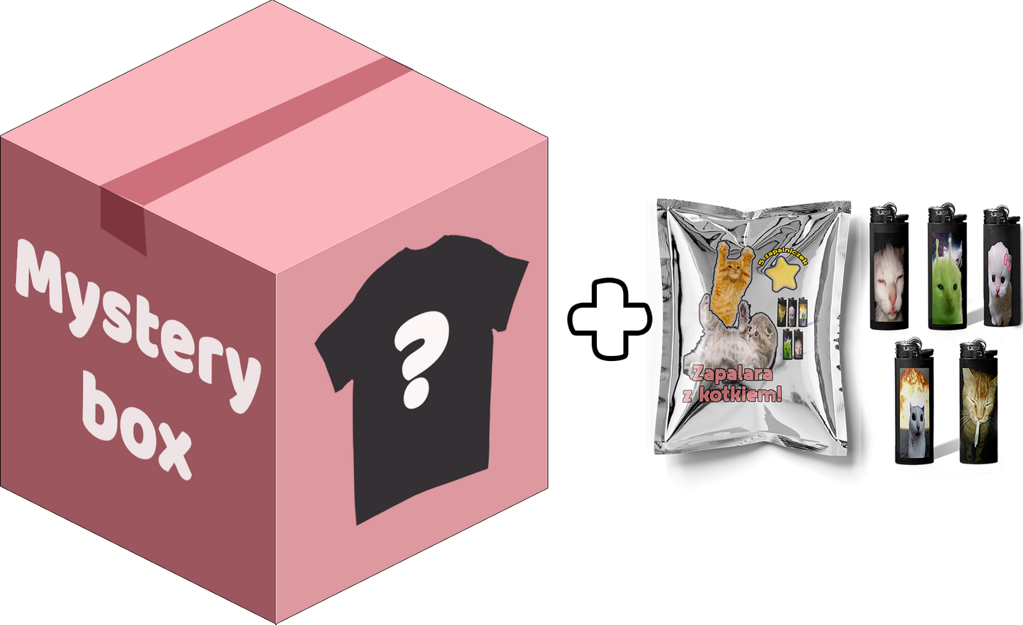 MysteryBox - 5 Koszulek