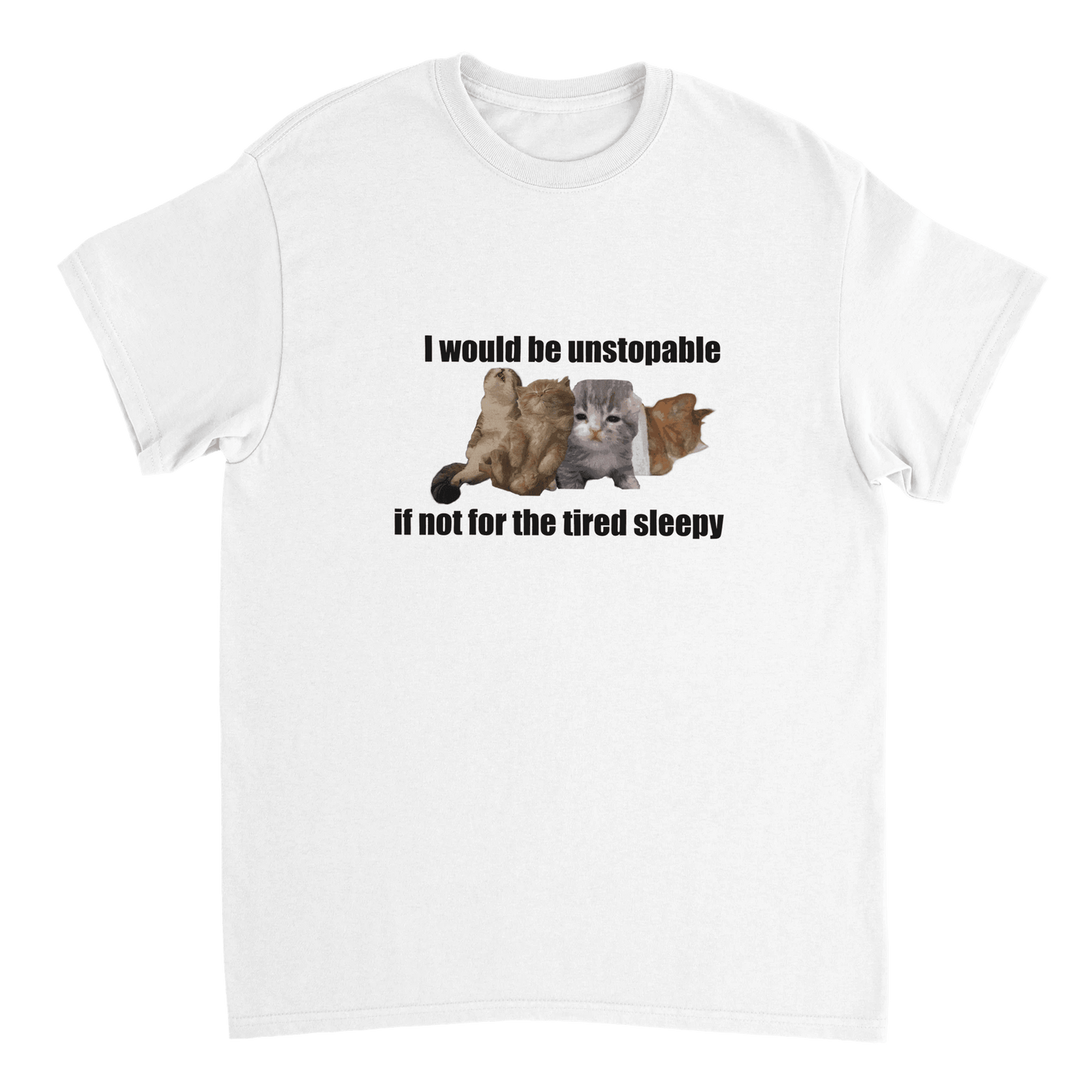 tired sleepy T-shirt - kizia