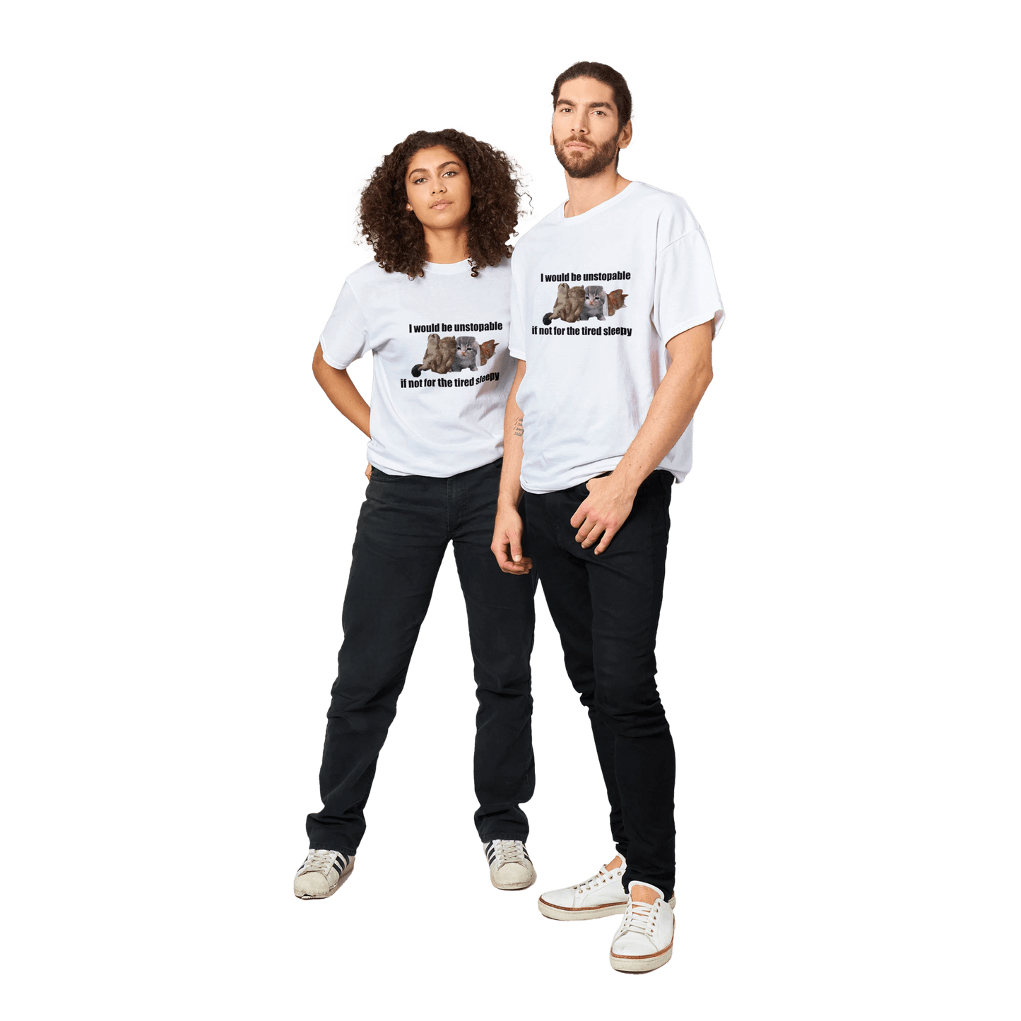 tired sleepy T-shirt - kizia