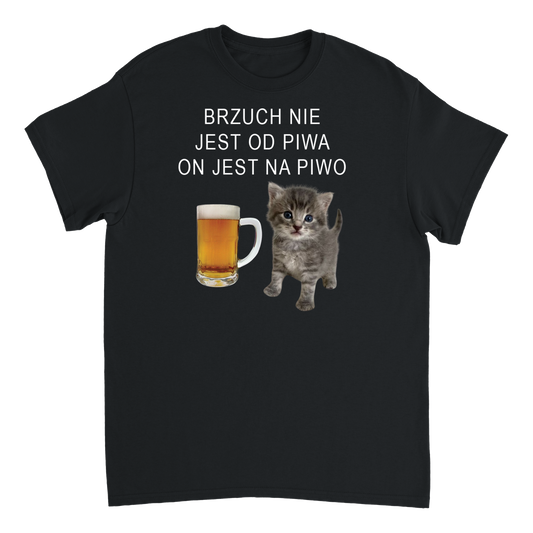 ten brzuch nie jest od piwa T-Shirt