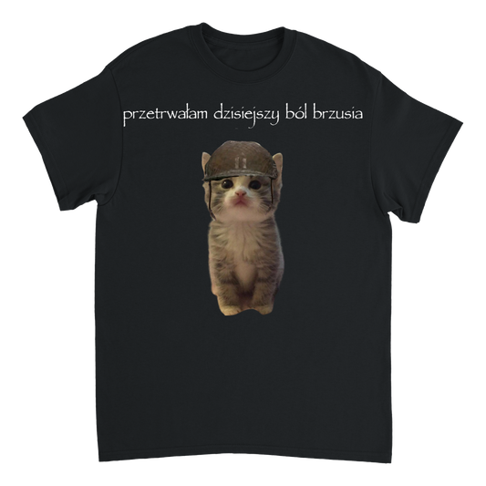 przetrwałam dzisiejszy ból brzusia T-Shirt