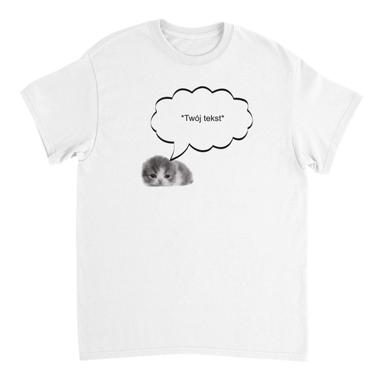 T-shirt Z Twoim Napisem - kizia